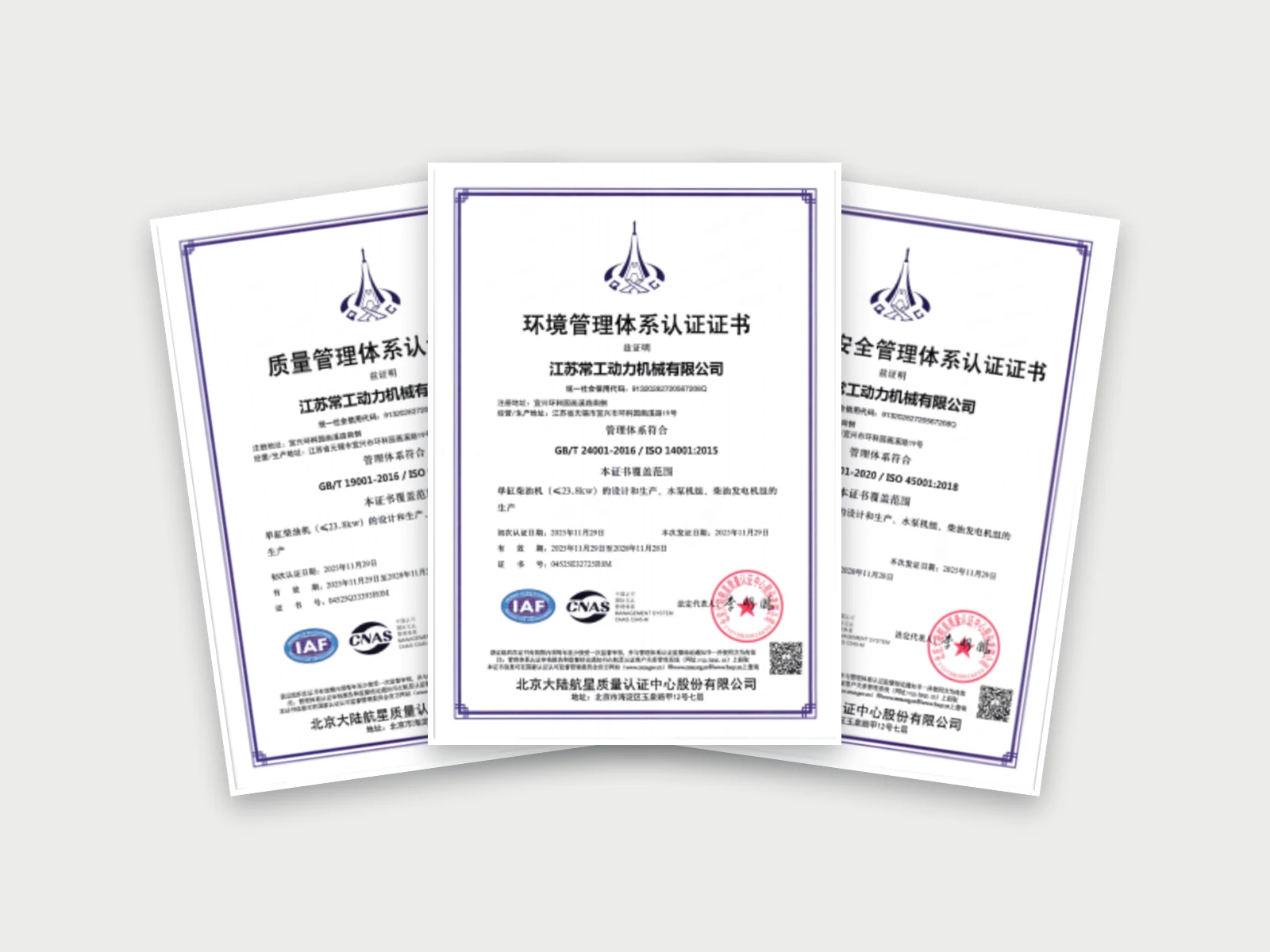 Certificaciones