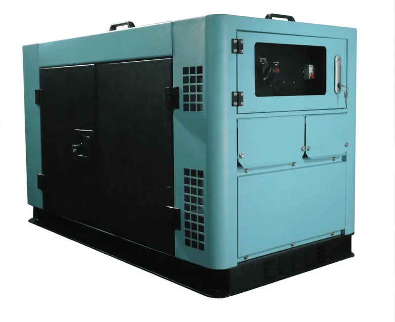 Groupe électrogène diesel silencieux bicylindre de 10kVA