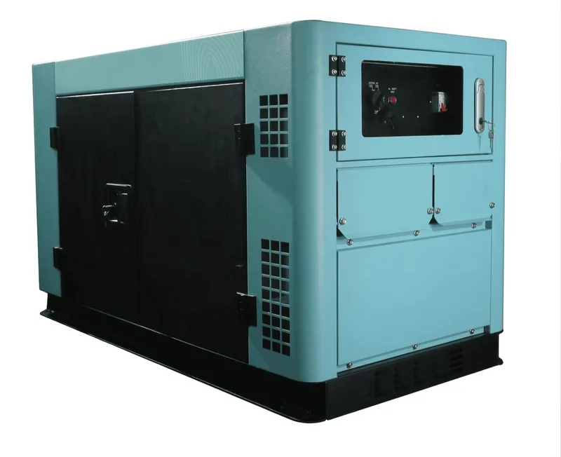 Groupe électrogène diesel silencieux bicylindre de 10kVA
