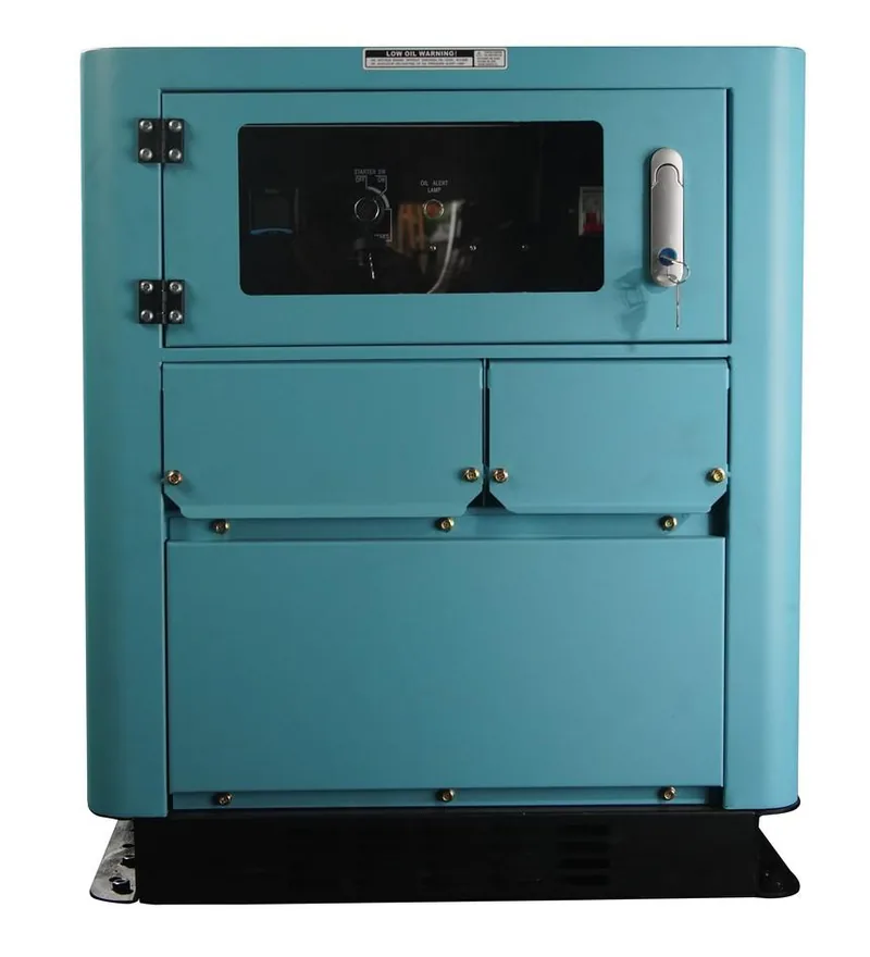 Groupe électrogène diesel silencieux bicylindre de 10kVA