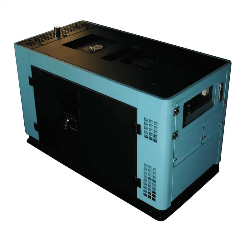 Groupe électrogène diesel silencieux bicylindre de 10kVA