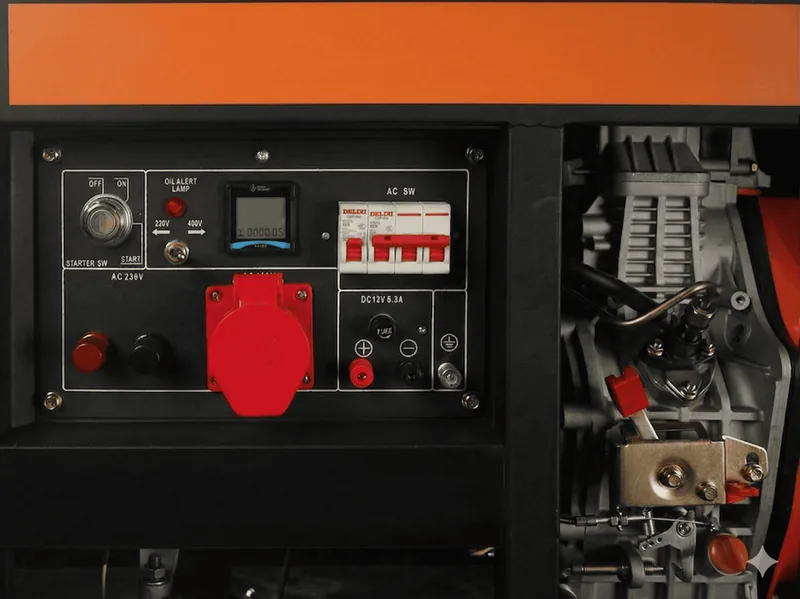 HTX-G7.5K-XE مولّد ديزل بهيكل مفتوح