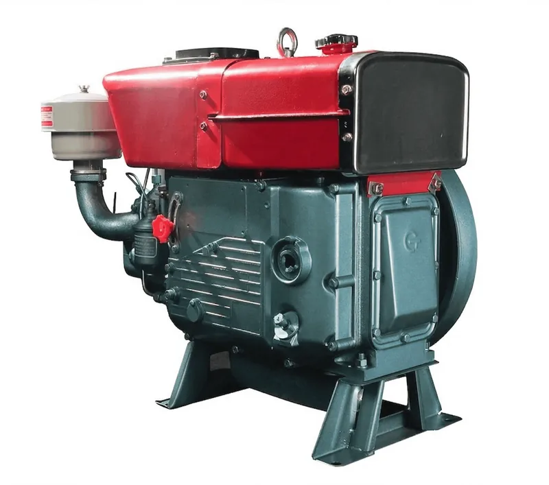 Moteur diesel monocylindre refroidi par eau de 15HP