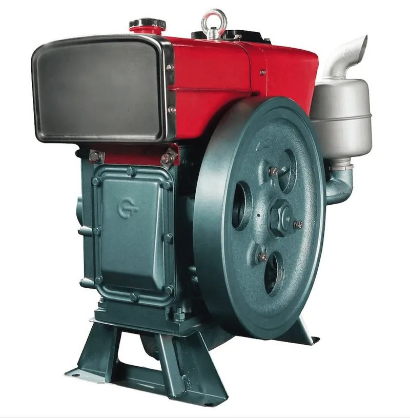 Moteur diesel monocylindre refroidi par eau de 15HP