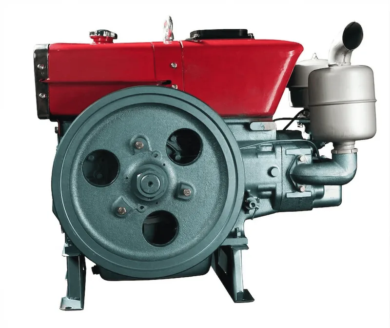 Moteur diesel monocylindre refroidi par eau de 15HP